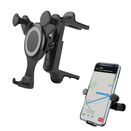 Round air vent - car, phone